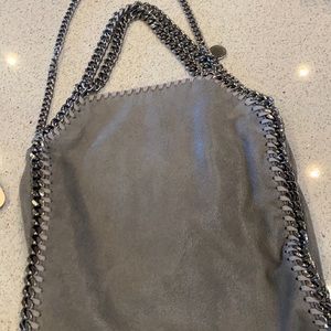 Falabella mini Tote- StellaMcCartney light gray- Made in Italy